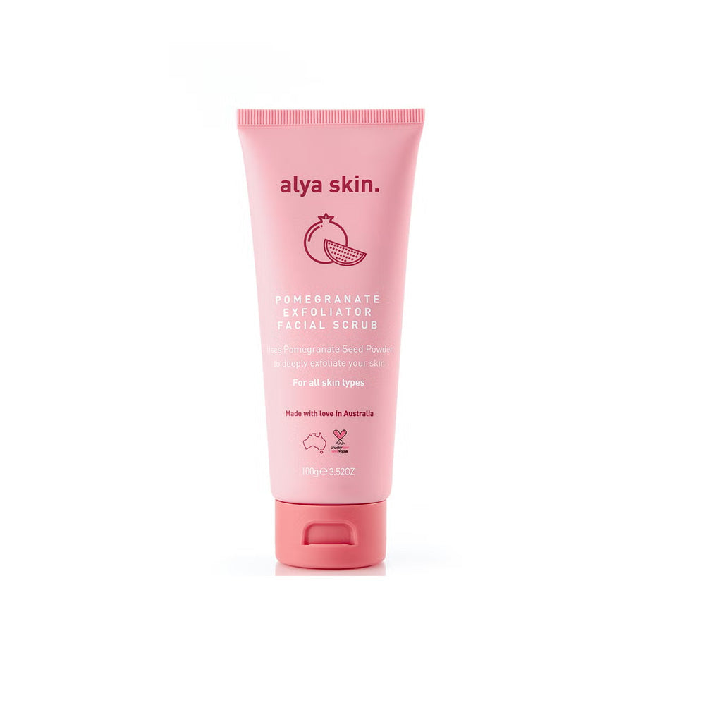 مقشر الوجه بالرمان من Alya Skin