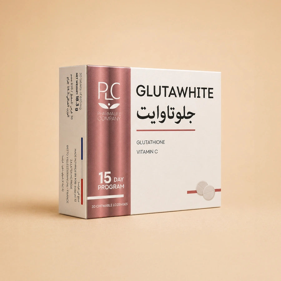 GlutaWhite Skin Brightening Dietary Supplement – 30 Chewable Tablets
