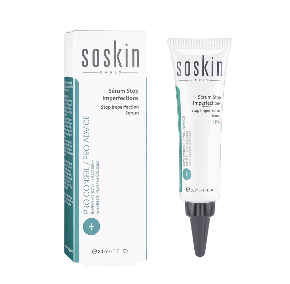 سيروم علاج حب الشباب والرؤوس السوداء للبشرة الدهنية من SO Skin