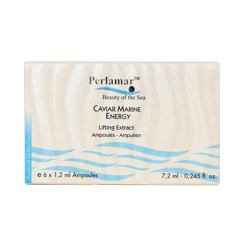 أمبولات الكافيار للنضارة الفورية خلال 30 دقيقة من Perlamar