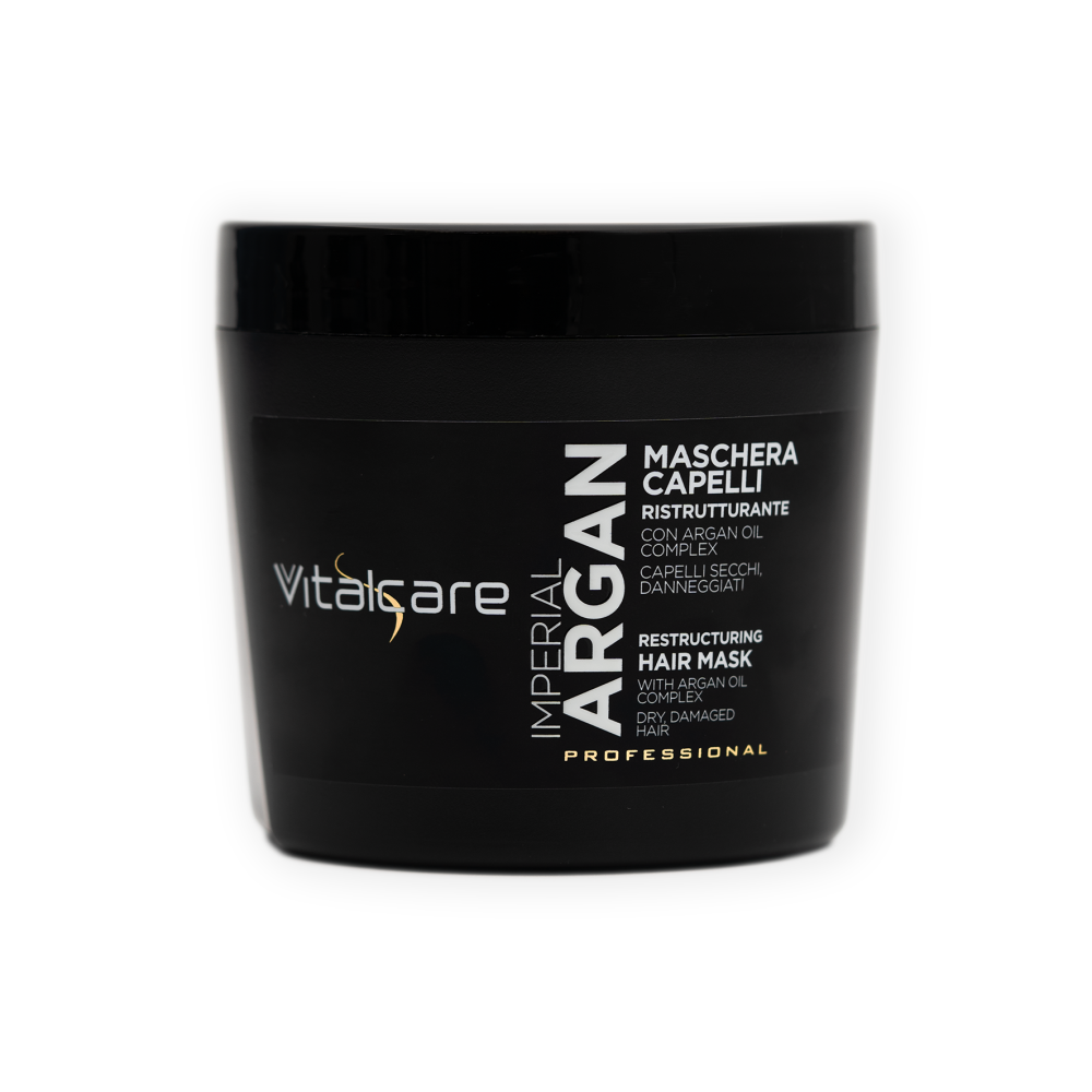 قناع إعادة هيكلة الشعر بالأرجان للشعر الجاف والضعيف من Vitalcare