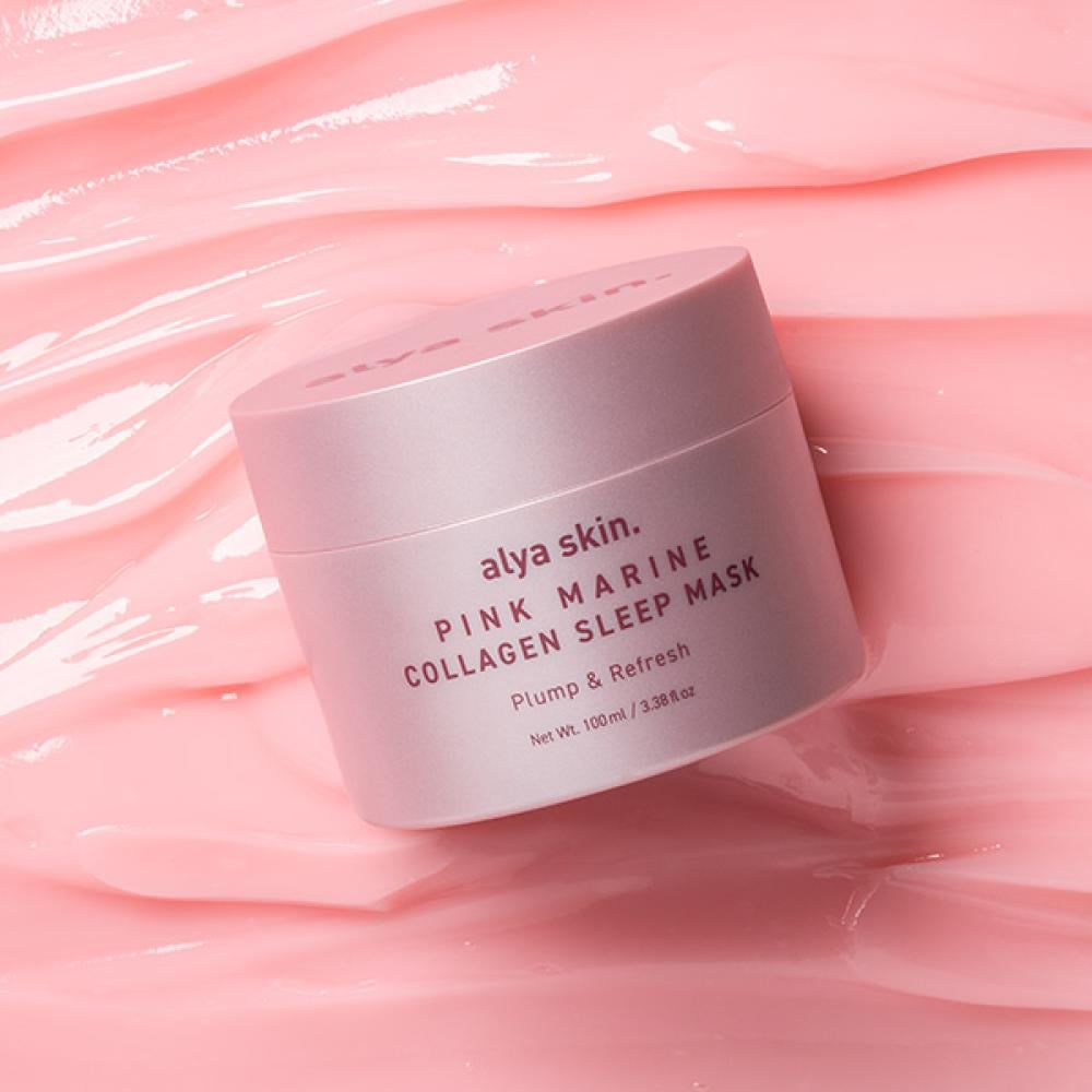 ماسك النوم بالكولاجين البحري من Alya Skin