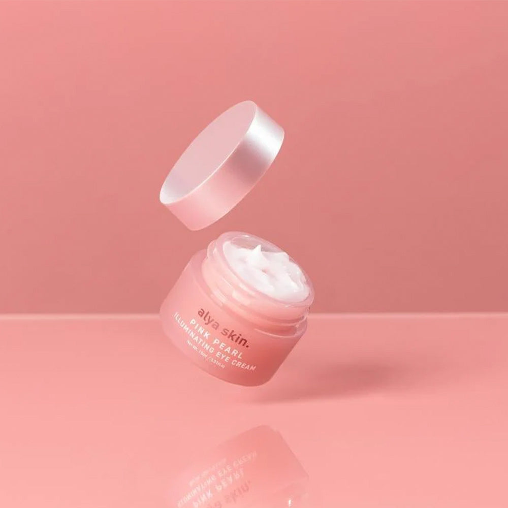 كريم العين باللؤلؤة الوردية من Alya Skin