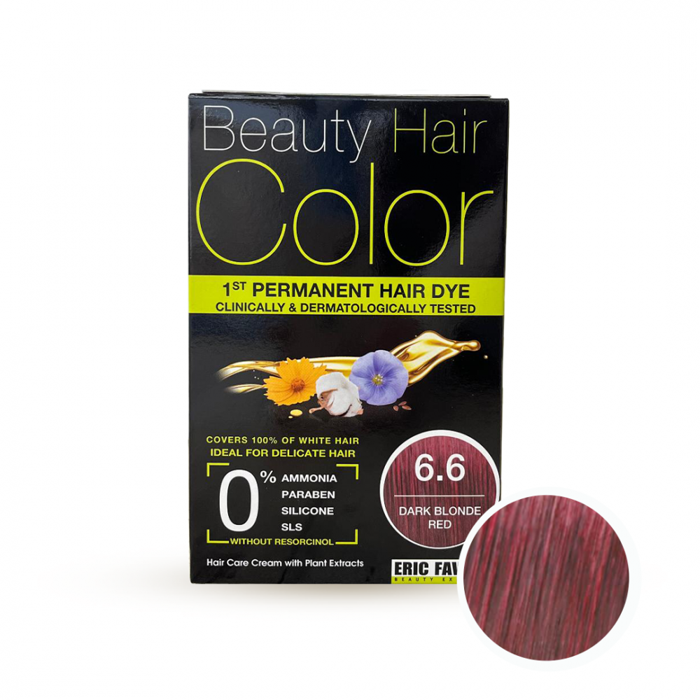 ايريك فافر صبغة بيوتي للشعر 6.6 أحمر أشقر غامق من ERIC FAVRE