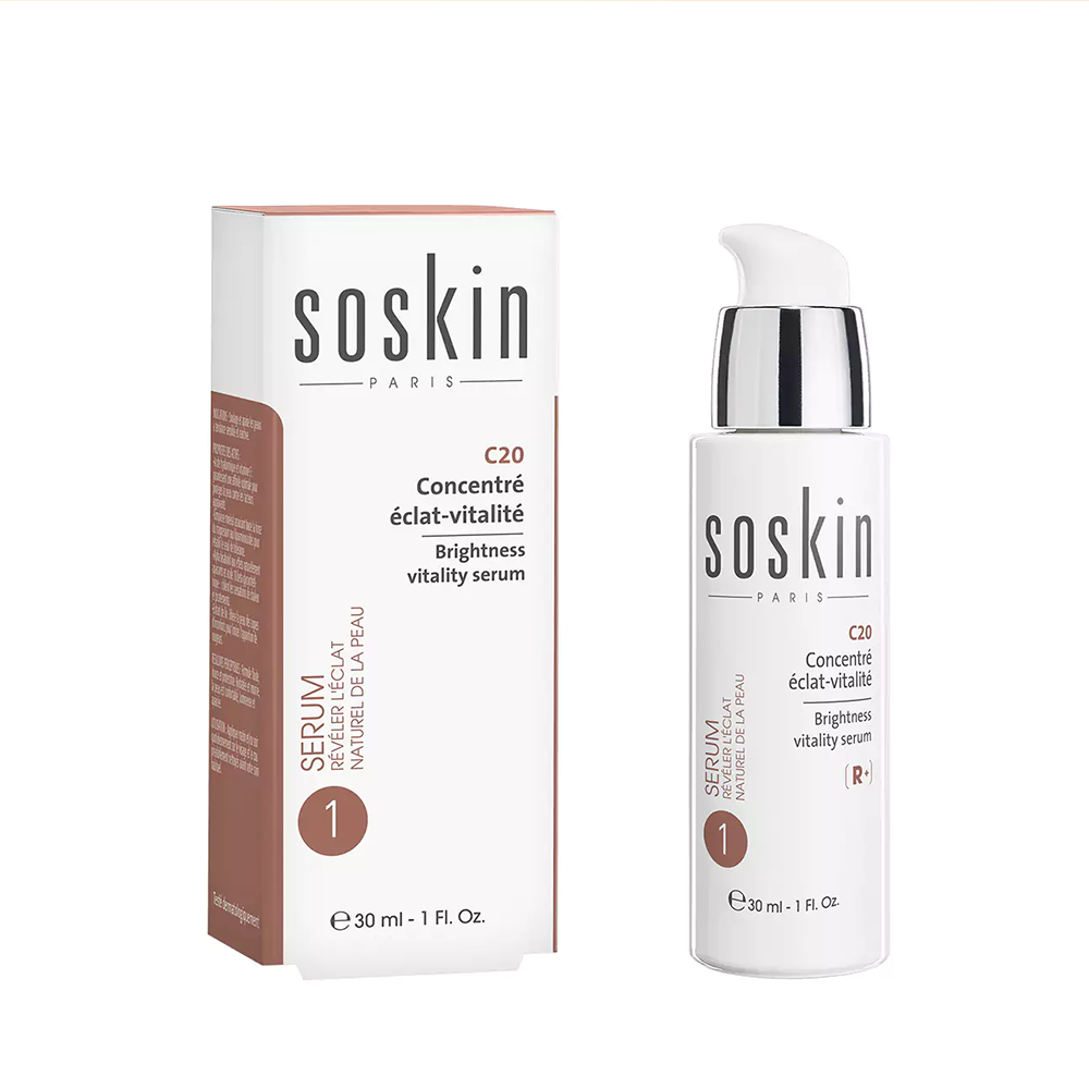 سيروم الترطيب والنضارة لتفتيح بشرة الوجه من SO Skin
